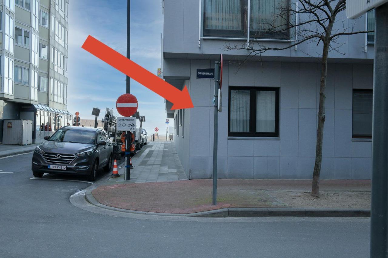 Modern Gelijkvloers Gezinsappartement Knokke-Heist Exteriér fotografie